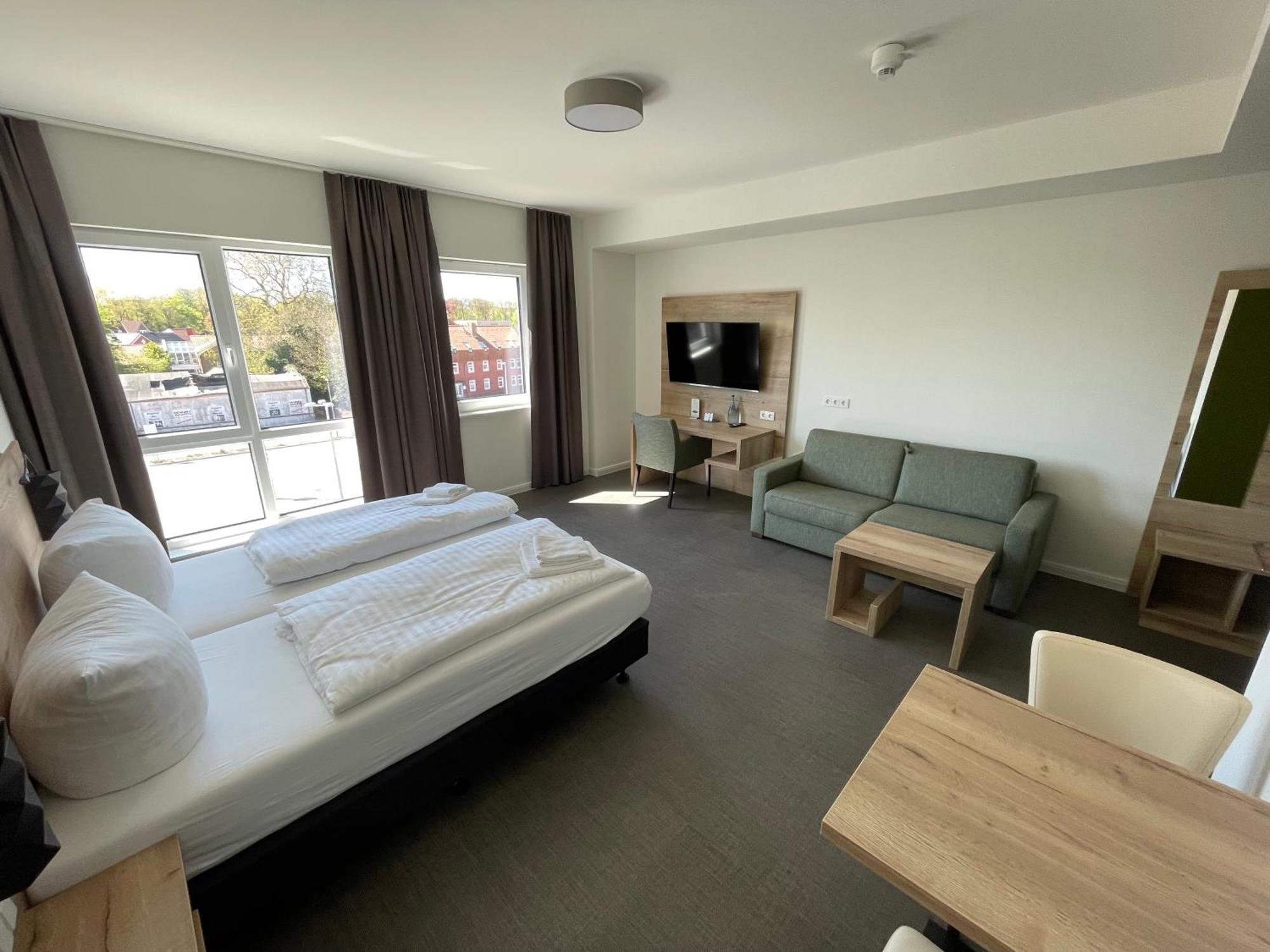 Hotel Am Pferdemarkt Aurich Dış mekan fotoğraf